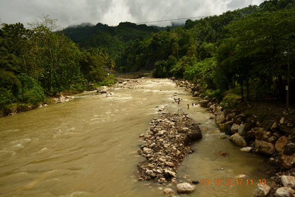 Taguibo River Status from Auring